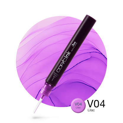 Copic Ink Refill V04 Lilac <inline style="float: right; margin-right: 10px; background-color: rgb(230, 170, 206);">&nbsp;&nbsp;&nbsp;&nbsp;&nbsp;&nbsp; </inline>