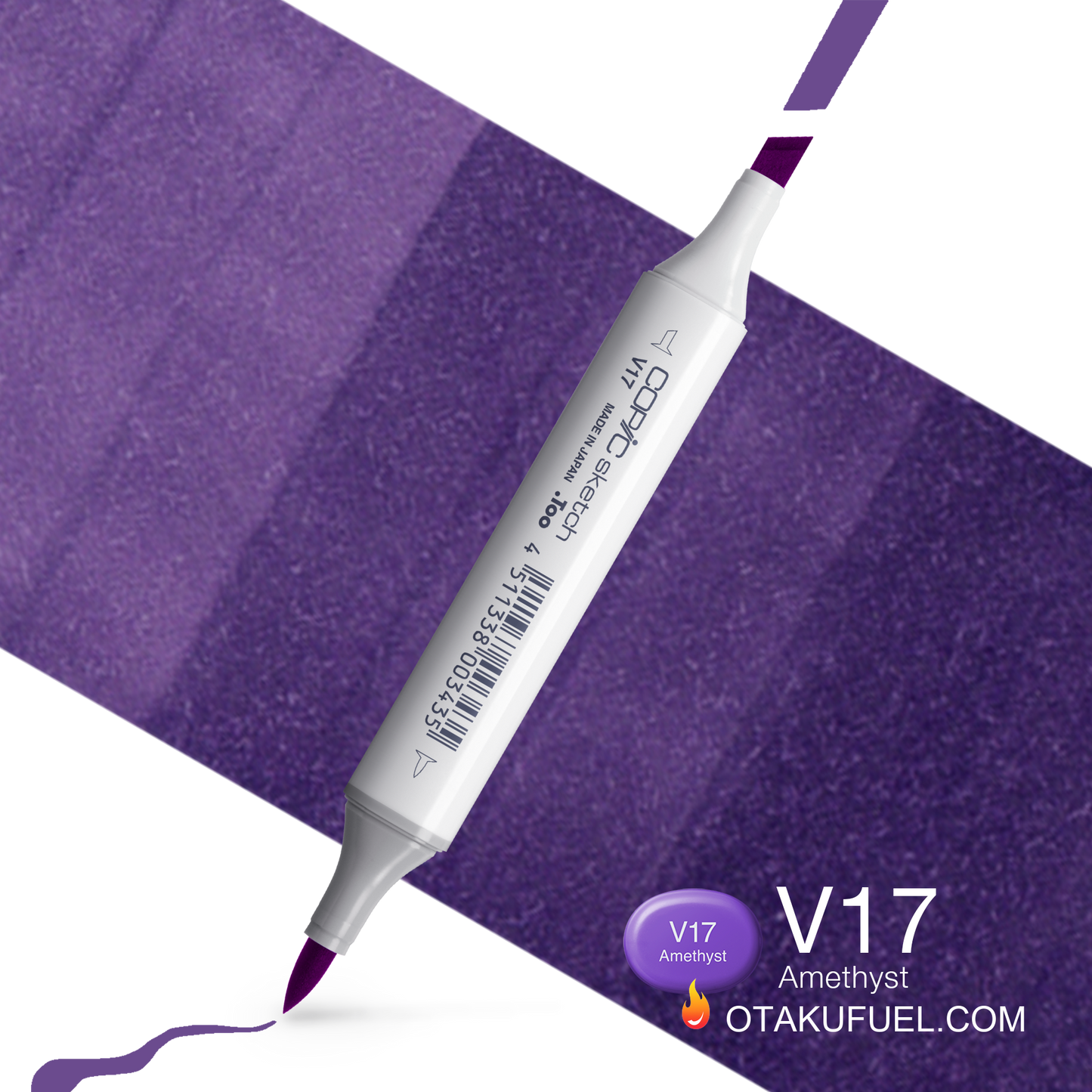 Copic Sketch V17 Amethyst Marker <inline style="float: right; margin-right: 10px; background-color: rgb(159, 145, 198);">&nbsp;&nbsp;&nbsp;&nbsp;&nbsp;&nbsp; </inline>