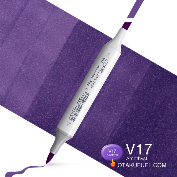 Copic Sketch V17 Amethyst Marker <inline style="float: right; margin-right: 10px; background-color: rgb(159, 145, 198);">&nbsp;&nbsp;&nbsp;&nbsp;&nbsp;&nbsp; </inline>