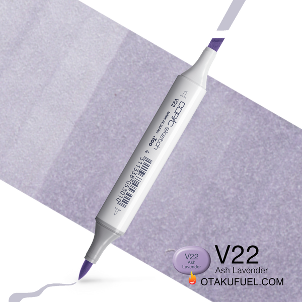 Copic Sketch V22 Ash Lavender Marker <inline style="float: right; margin-right: 10px; background-color: rgb(206, 149, 194);">&nbsp;&nbsp;&nbsp;&nbsp;&nbsp;&nbsp; </inline>