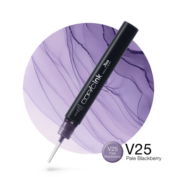 Copic Ink Refill V25 Pale Blackberry <inline style="float: right; margin-right: 10px; background-color: rgb(50, 44, 44);">&nbsp;&nbsp;&nbsp;&nbsp;&nbsp;&nbsp; </inline>
