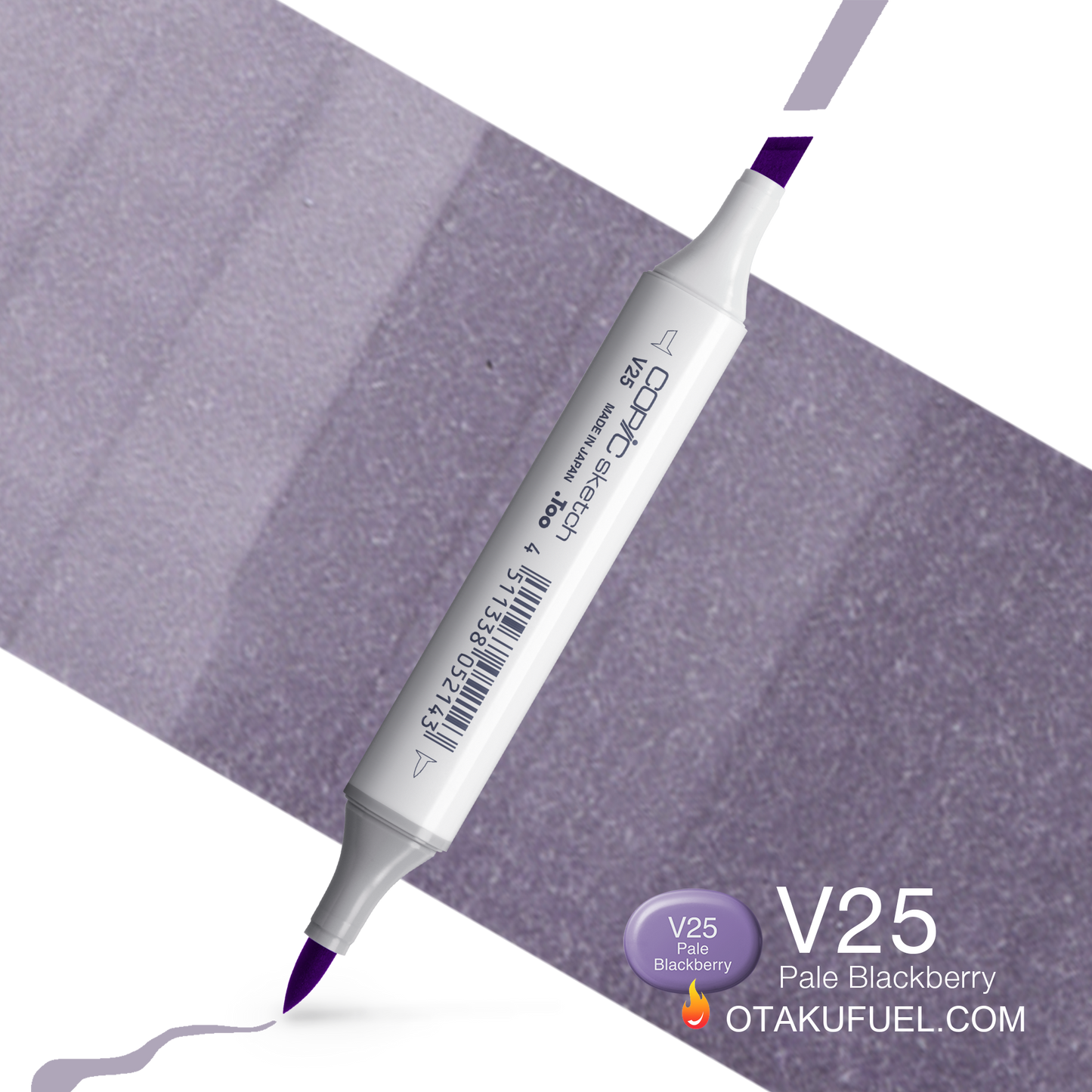 Copic Sketch V25 Pale Blackberry Marker <inline style="float: right; margin-right: 10px; background-color: rgb(133,127,173);">&nbsp;&nbsp;&nbsp;&nbsp;&nbsp;&nbsp; </inline>