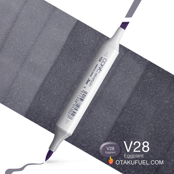 Copic Sketch V28 Eggplant Marker <inline style="float: right; margin-right: 10px; background-color: rgb(106, 101, 139);">&nbsp;&nbsp;&nbsp;&nbsp;&nbsp;&nbsp; </inline>