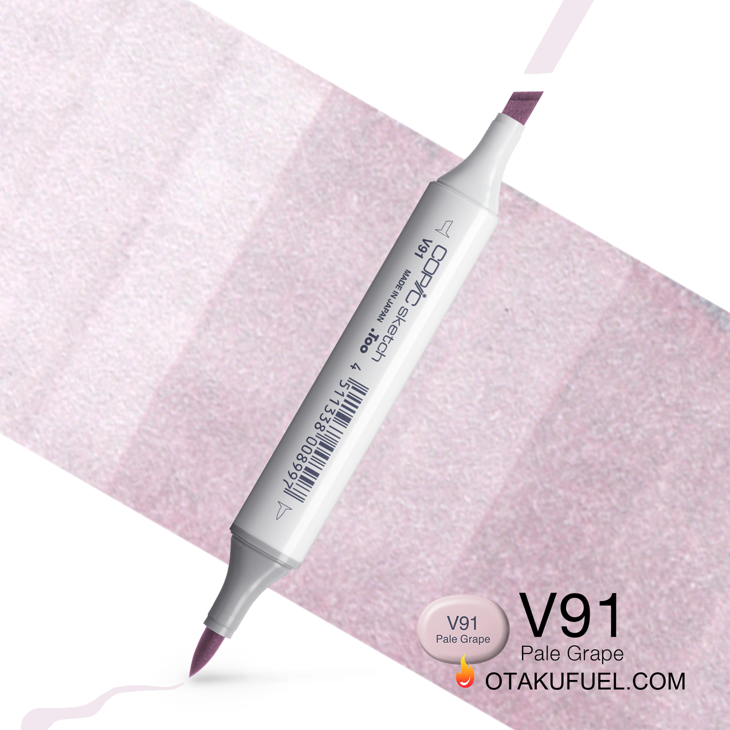 Copic Sketch V91 Pale Grape Marker <inline style="float: right; margin-right: 10px; background-color: rgb(232, 196, 208);">&nbsp;&nbsp;&nbsp;&nbsp;&nbsp;&nbsp; </inline>