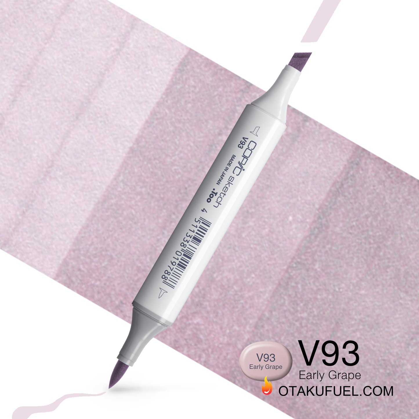Copic Sketch V93 Early Grape Marker <inline style="float: right; margin-right: 10px; background-color: rgb(220, 187, 207);">&nbsp;&nbsp;&nbsp;&nbsp;&nbsp;&nbsp; </inline>