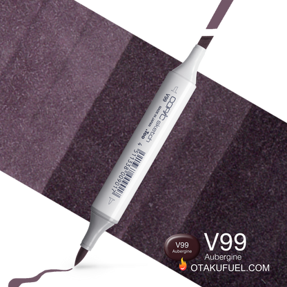 Copic Sketch V99 Aubergine Marker <inline style="float: right; margin-right: 10px; background-color: rgb(71, 62, 77);">&nbsp;&nbsp;&nbsp;&nbsp;&nbsp;&nbsp; </inline>