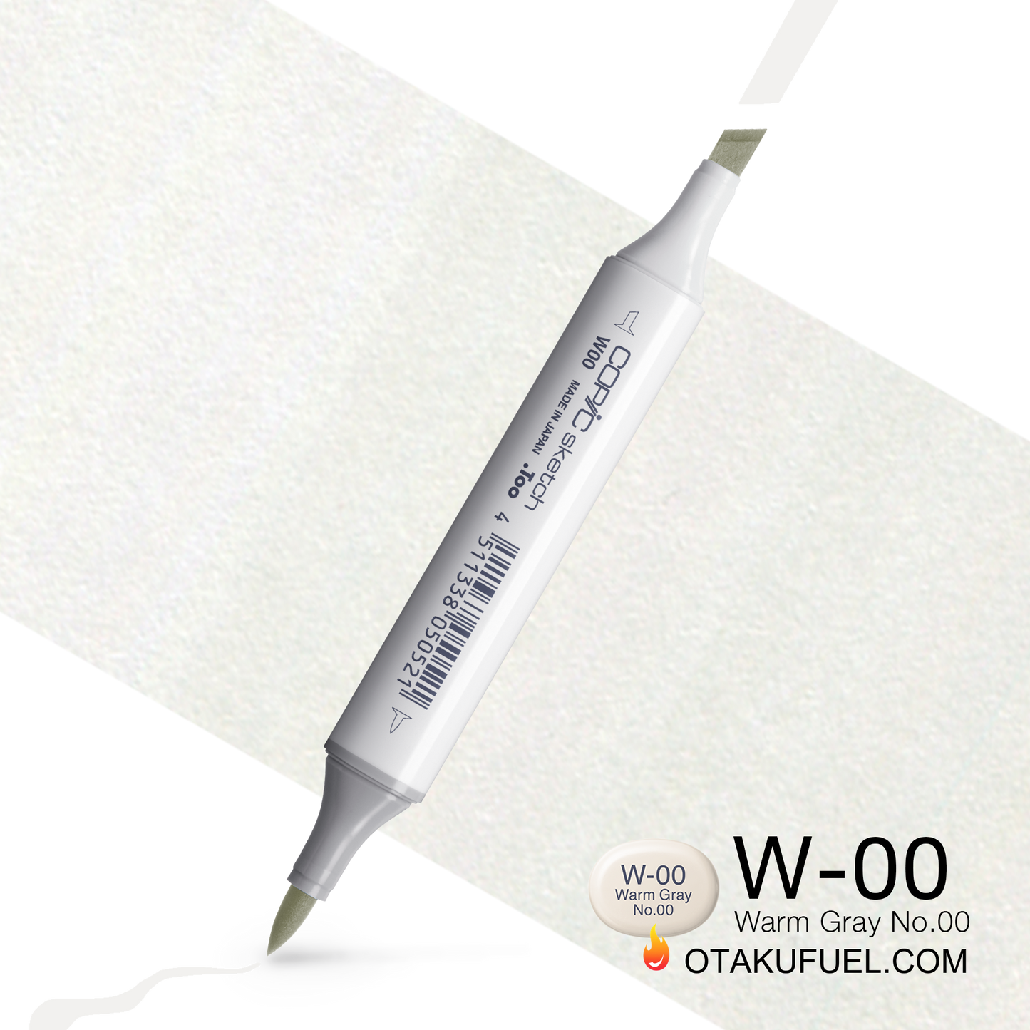 Copic Sketch W00 Warm Gray No. 00 Marker <inline style="float: right; margin-right: 10px; background-color: rgb(243, 242, 237);">&nbsp;&nbsp;&nbsp;&nbsp;&nbsp;&nbsp; </inline>