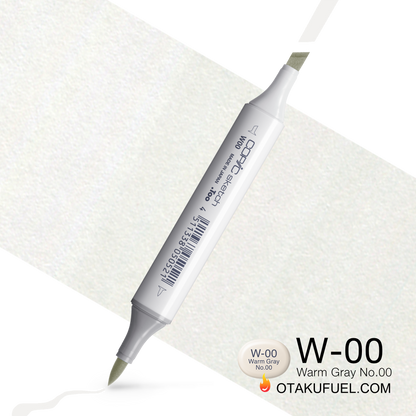 Copic Sketch W00 Warm Gray No. 00 Marker <inline style="float: right; margin-right: 10px; background-color: rgb(243, 242, 237);">&nbsp;&nbsp;&nbsp;&nbsp;&nbsp;&nbsp; </inline>