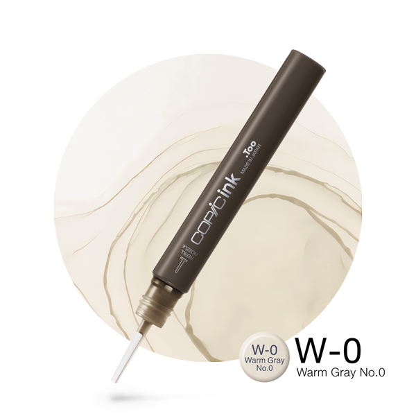 Copic Ink Refill W0 Warm Gray No. 0 <inline style="float: right; margin-right: 10px; background-color: rgb(243, 243, 233);">&nbsp;&nbsp;&nbsp;&nbsp;&nbsp;&nbsp; </inline>