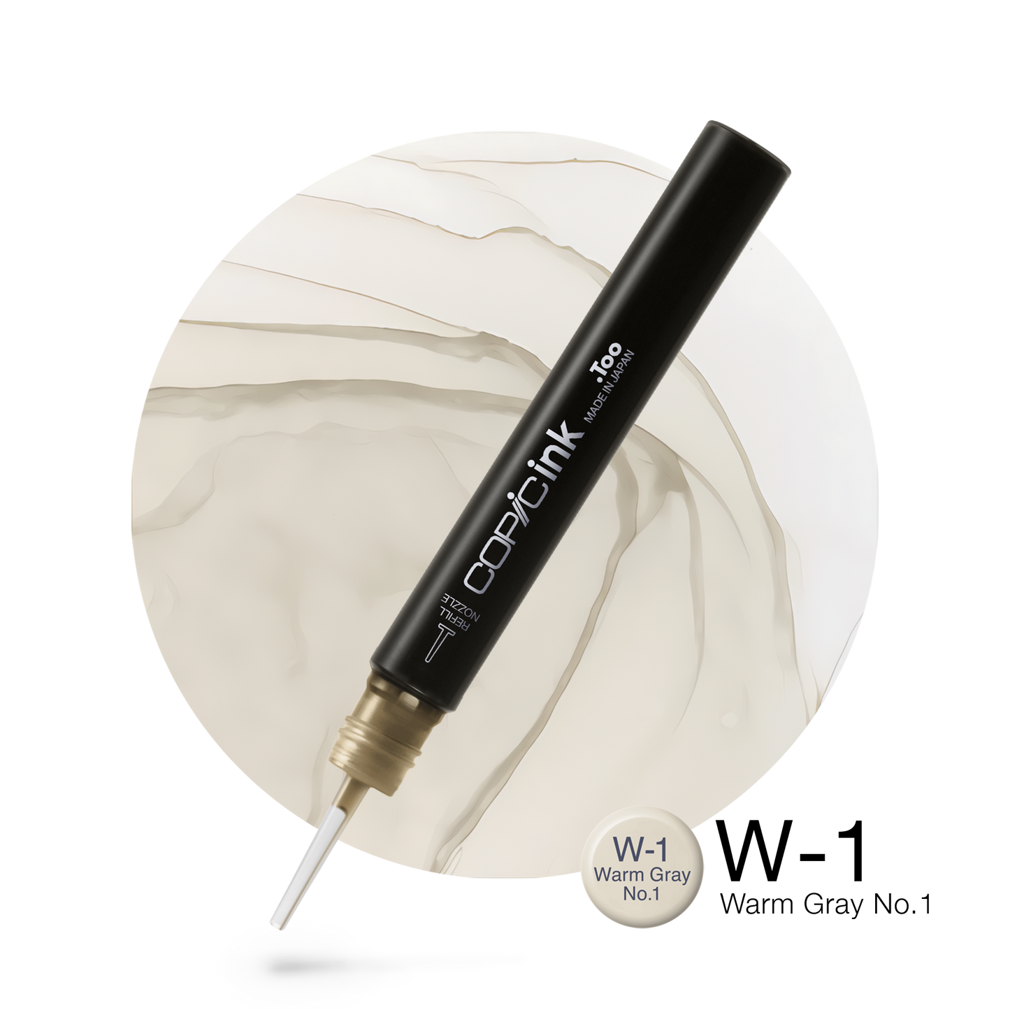 Copic Ink Refill W1 Warm Gray No. 1 <inline style="float: right; margin-right: 10px; background-color: rgb(230, 231, 223);">&nbsp;&nbsp;&nbsp;&nbsp;&nbsp;&nbsp; </inline>