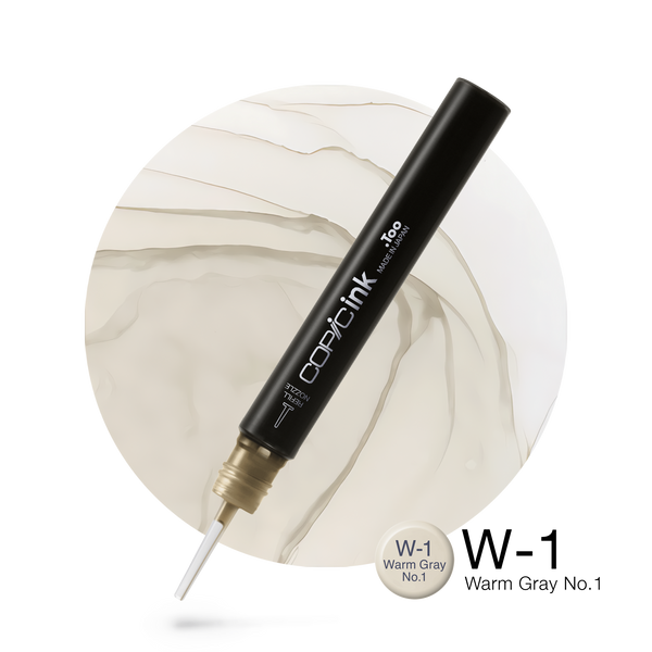 Copic Ink Refill W1 Warm Gray No. 1 <inline style="float: right; margin-right: 10px; background-color: rgb(230, 231, 223);">&nbsp;&nbsp;&nbsp;&nbsp;&nbsp;&nbsp; </inline>
