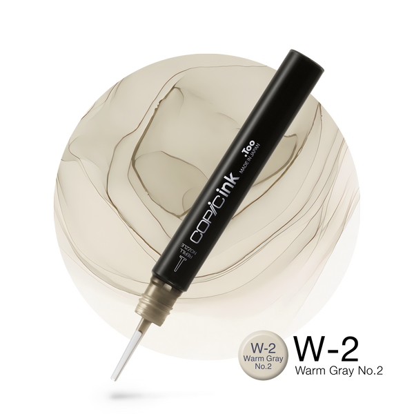 Copic Ink Refill W2 Warm Gray No. 2 <inline style="float: right; margin-right: 10px; background-color: rgb(230, 231, 223);">&nbsp;&nbsp;&nbsp;&nbsp;&nbsp;&nbsp; </inline>