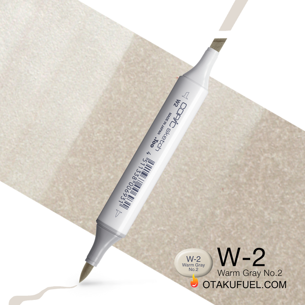 Copic Sketch W2 Warm Gray No. 2 Marker <inline style="float: right; margin-right: 10px; background-color: rgb(231, 232, 226);">&nbsp;&nbsp;&nbsp;&nbsp;&nbsp;&nbsp; </inline>