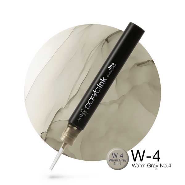 Copic Ink Refill W4 Warm Gray No. 4 <inline style="float: right; margin-right: 10px; background-color: rgb(209, 208, 203);">&nbsp;&nbsp;&nbsp;&nbsp;&nbsp;&nbsp; </inline>