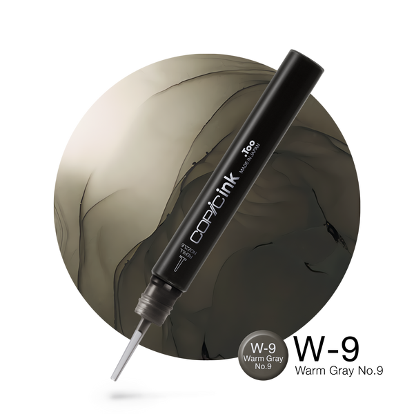 Copic Ink Refill W9 Warm Gray No. 9 <inline style="float: right; margin-right: 10px; background-color: rgb(98, 100, 95);">&nbsp;&nbsp;&nbsp;&nbsp;&nbsp;&nbsp; </inline>