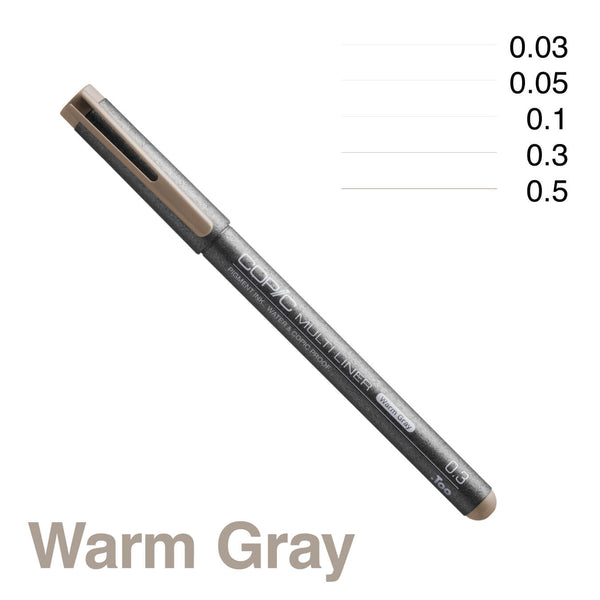 Copic Multiliner Warm Gray