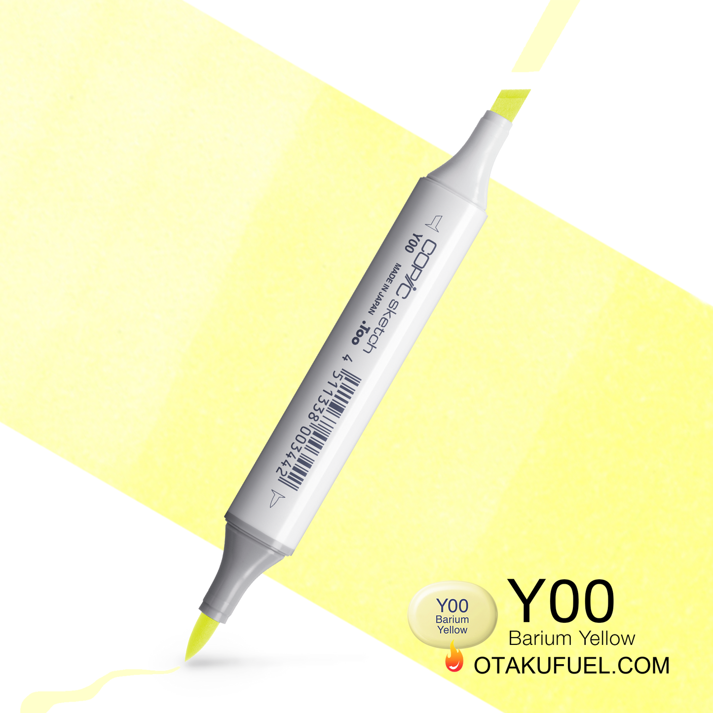 Copic Sketch Y00 Barium Yellow Marker <inline style="float: right; margin-right: 10px; background-color: rgb(255, 252, 223);">&nbsp;&nbsp;&nbsp;&nbsp;&nbsp;&nbsp; </inline>