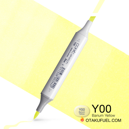 Copic Sketch Y00 Barium Yellow Marker <inline style="float: right; margin-right: 10px; background-color: rgb(255, 252, 223);">&nbsp;&nbsp;&nbsp;&nbsp;&nbsp;&nbsp; </inline>