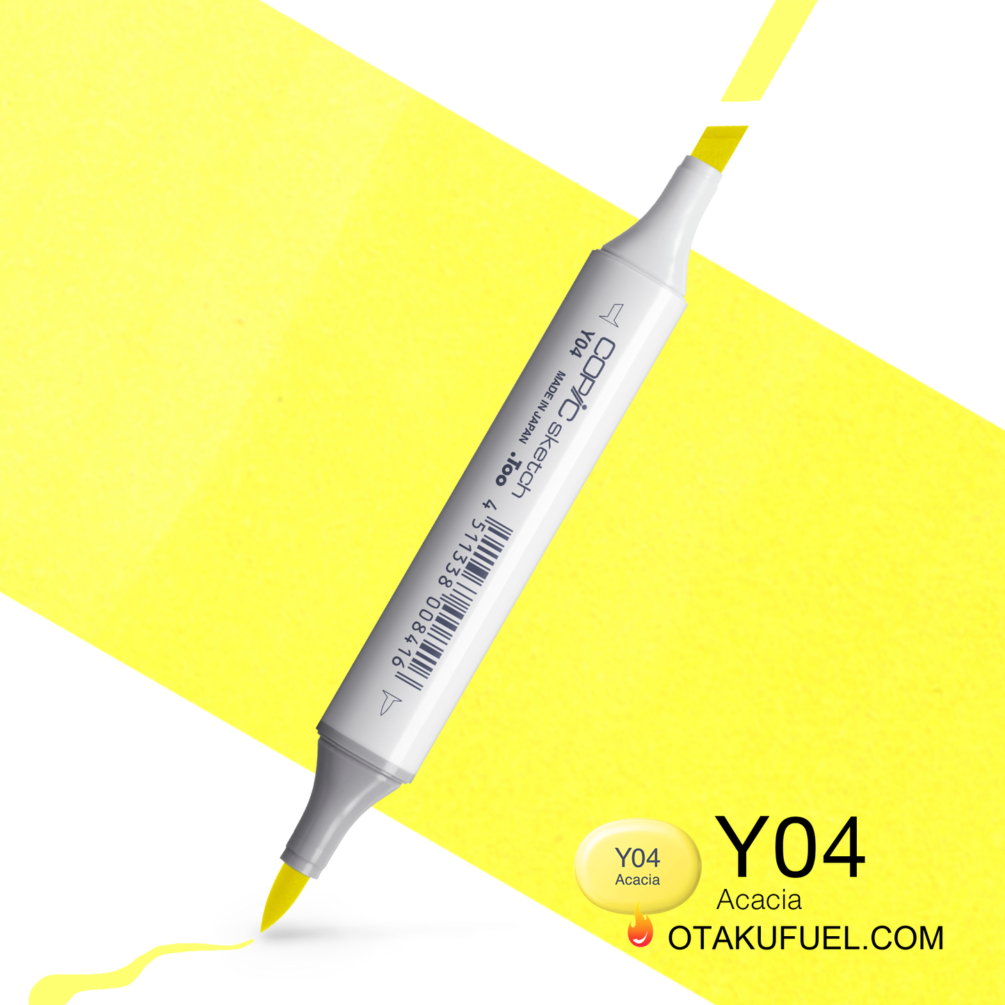 Copic Sketch Y04 Acacia Marker <inline style="float: right; margin-right: 10px; background-color: rgb(232, 225, 91);">&nbsp;&nbsp;&nbsp;&nbsp;&nbsp;&nbsp; </inline>