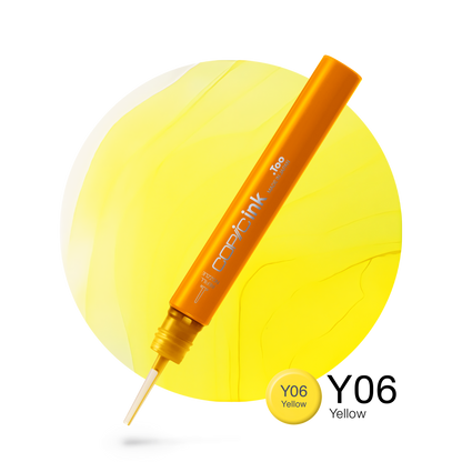 Copic Ink Refill Y06 Yellow <inline style="float: right; margin-right: 10px; background-color: rgb(254, 244, 110);">&nbsp;&nbsp;&nbsp;&nbsp;&nbsp;&nbsp; </inline>