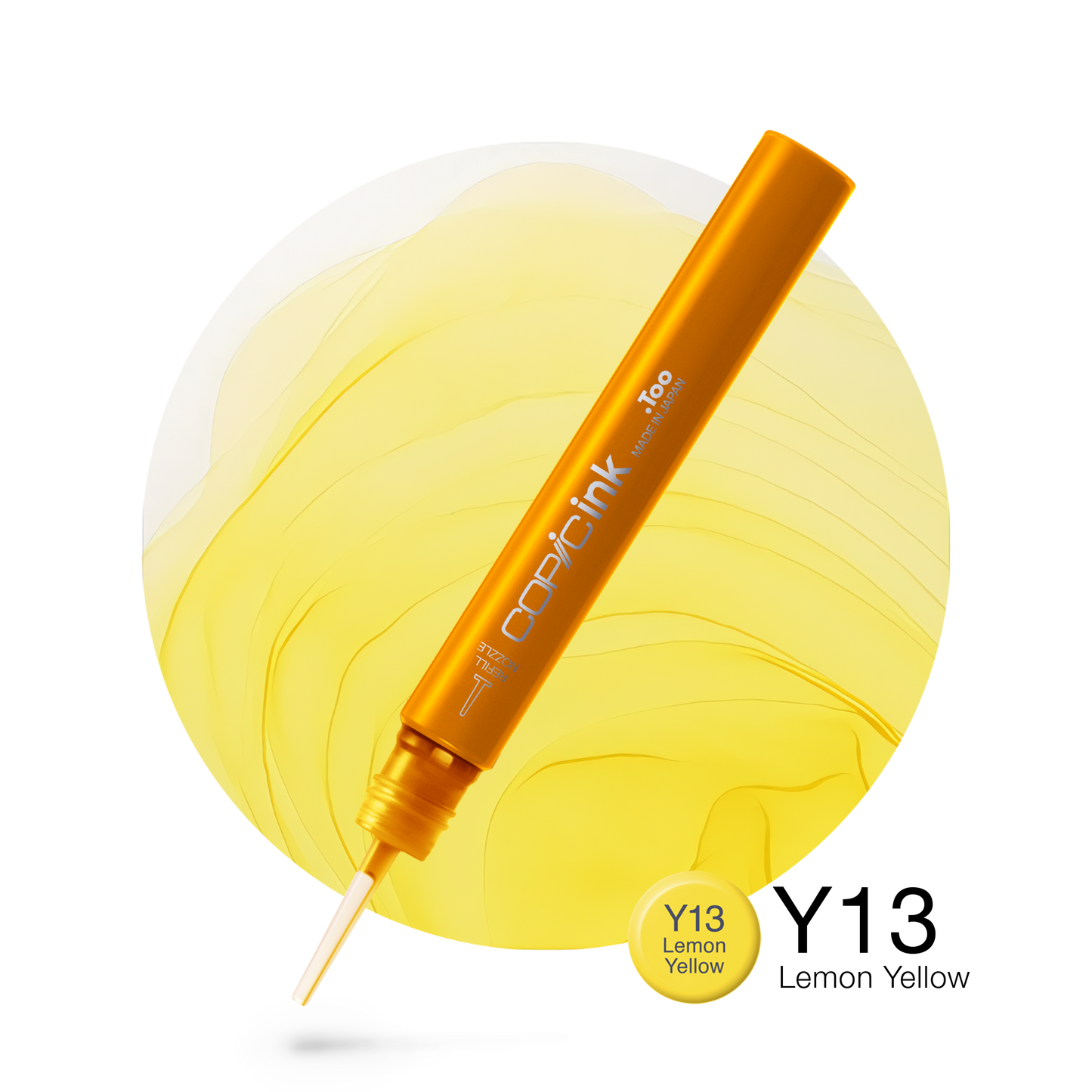 Copic Ink Refill Y13 Lemon Yellow <inline style="float: right; margin-right: 10px; background-color: rgb(252,245,173);">&nbsp;&nbsp;&nbsp;&nbsp;&nbsp;&nbsp; </inline>
