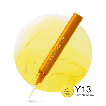 Copic Ink Refill Y13 Lemon Yellow <inline style="float: right; margin-right: 10px; background-color: rgb(252,245,173);">&nbsp;&nbsp;&nbsp;&nbsp;&nbsp;&nbsp; </inline>