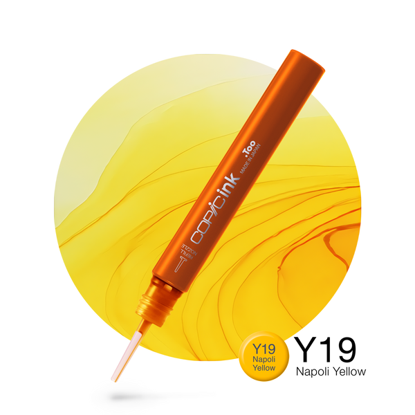Copic Ink Refill Y19 Napoli Yellow <inline style="float: right; margin-right: 10px; background-color: rgb(255,233,62);">&nbsp;&nbsp;&nbsp;&nbsp;&nbsp;&nbsp; </inline>