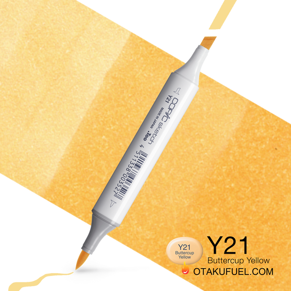Copic Sketch Y21 Buttercup Yellow Marker <inline style="float: right; margin-right: 10px; background-color: rgb(249, 242, 191);">&nbsp;&nbsp;&nbsp;&nbsp;&nbsp;&nbsp; </inline>