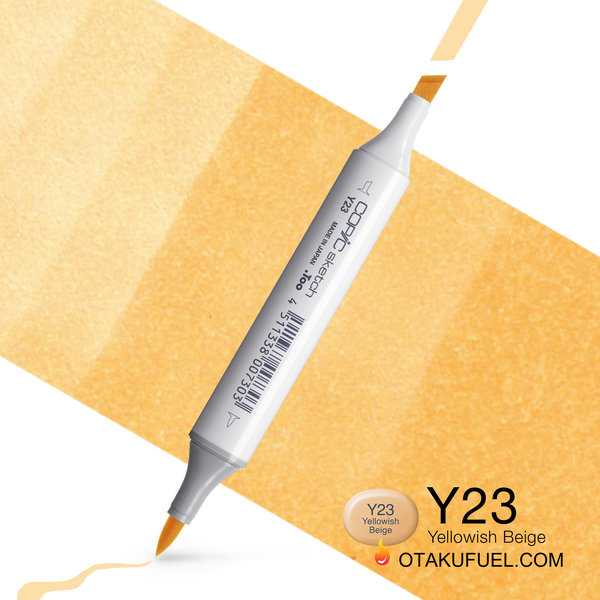 Copic Sketch Y23 Yellowish Beige Marker <inline style="float: right; margin-right: 10px; background-color: rgb(250,226,180);">&nbsp;&nbsp;&nbsp;&nbsp;&nbsp;&nbsp; </inline>