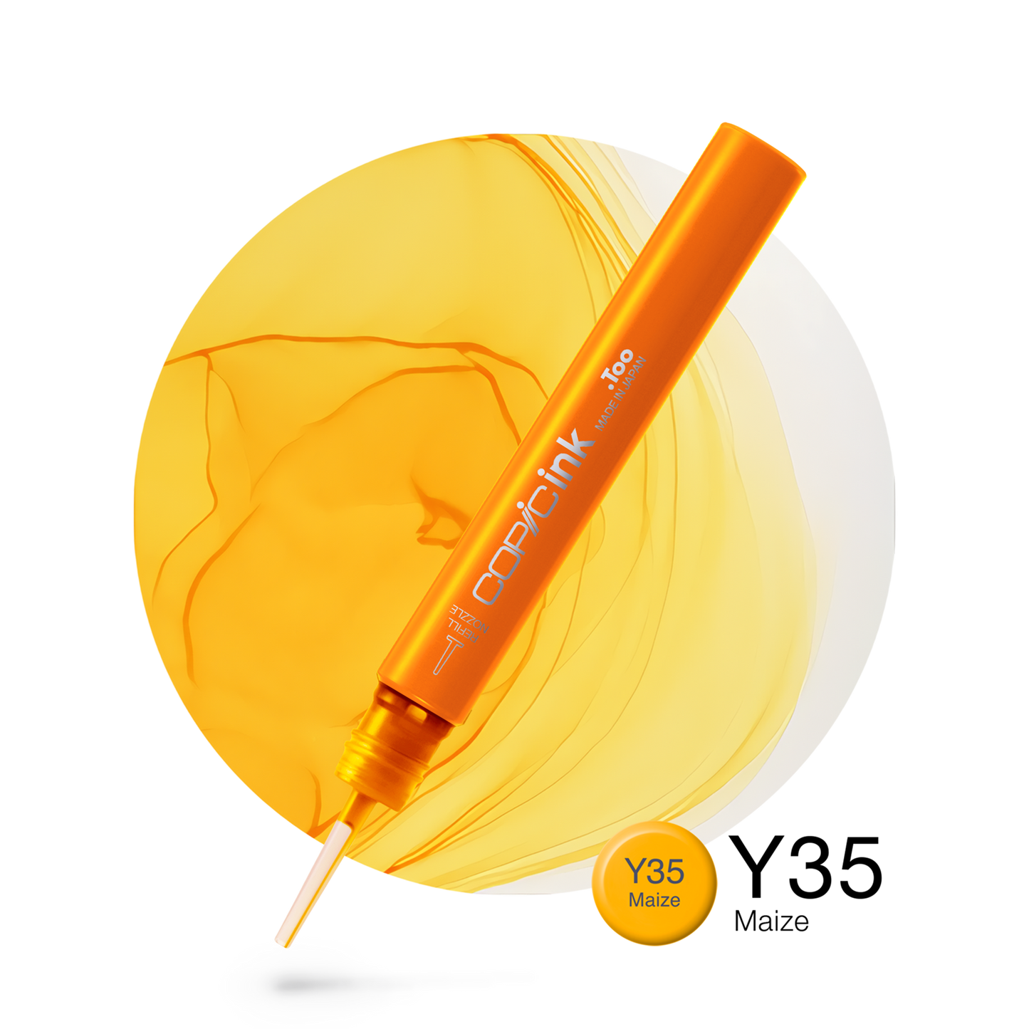 Copic Ink Refill Y35 Maize <inline style="float: right; margin-right: 10px; background-color: rgb(249, 210, 120);">&nbsp;&nbsp;&nbsp;&nbsp;&nbsp;&nbsp; </inline>