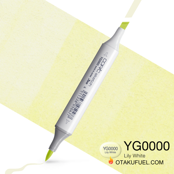 Copic Sketch YG0000 Lily White Marker <inline style="float: right; margin-right: 10px; background-color: rgb(241, 246, 217);">&nbsp;&nbsp;&nbsp;&nbsp;&nbsp;&nbsp; </inline>