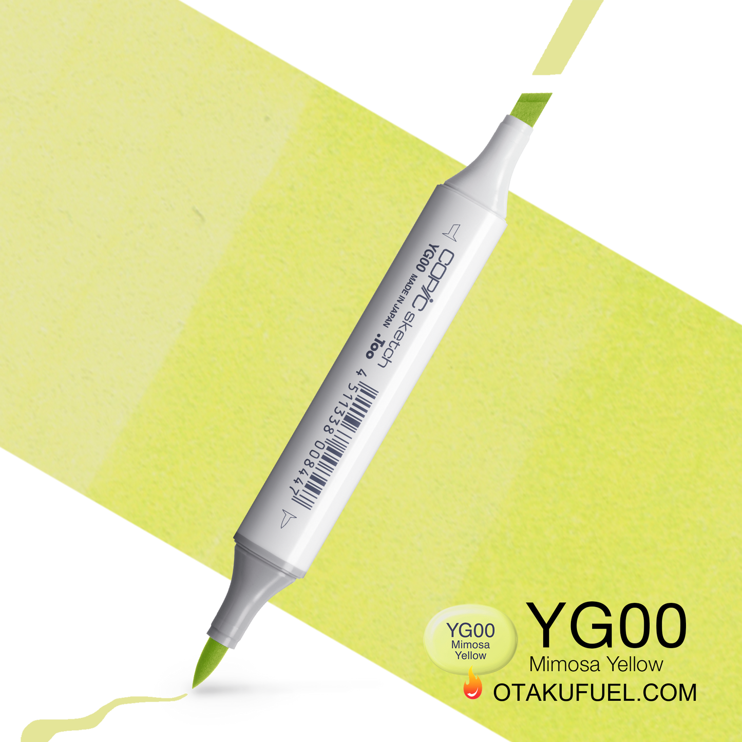 Copic Sketch YG00 Mimosa Yellow Marker <inline style="float: right; margin-right: 10px; background-color: rgb(231,228,157);">&nbsp;&nbsp;&nbsp;&nbsp;&nbsp;&nbsp; </inline>