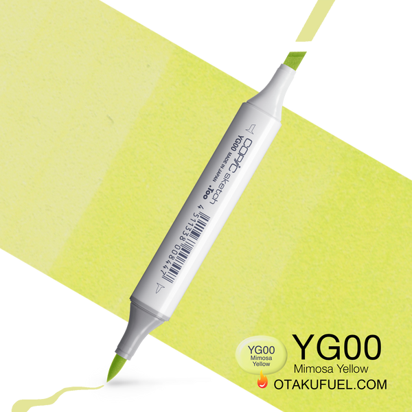 Copic Sketch YG00 Mimosa Yellow Marker <inline style="float: right; margin-right: 10px; background-color: rgb(231,228,157);">&nbsp;&nbsp;&nbsp;&nbsp;&nbsp;&nbsp; </inline>
