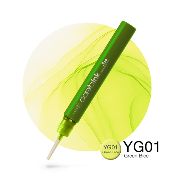 Copic Ink Refill YG01 Green Bice <inline style="float: right; margin-right: 10px; background-color: rgb(228, 237, 187);">&nbsp;&nbsp;&nbsp;&nbsp;&nbsp;&nbsp; </inline>