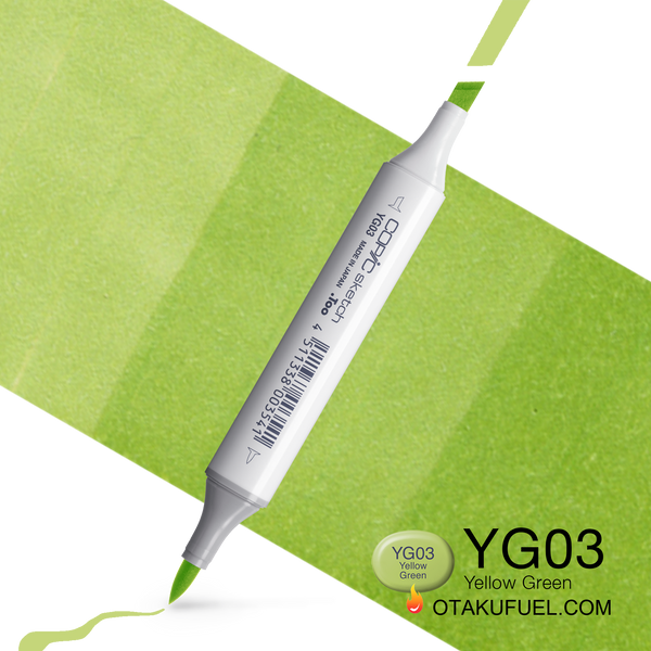 Copic Sketch YG03 Yellow Green Marker <inline style="float: right; margin-right: 10px; background-color: rgb(224,235,169);">&nbsp;&nbsp;&nbsp;&nbsp;&nbsp;&nbsp; </inline>