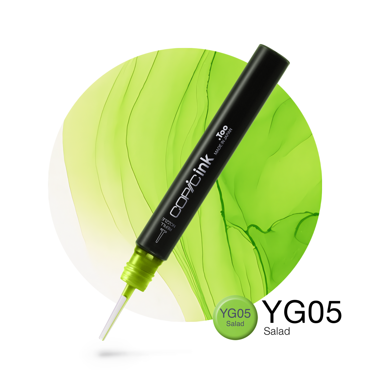 Copic Ink Refill YG05 Salad <inline style="float: right; margin-right: 10px; background-color: rgb(209, 225, 141);">&nbsp;&nbsp;&nbsp;&nbsp;&nbsp;&nbsp; </inline>