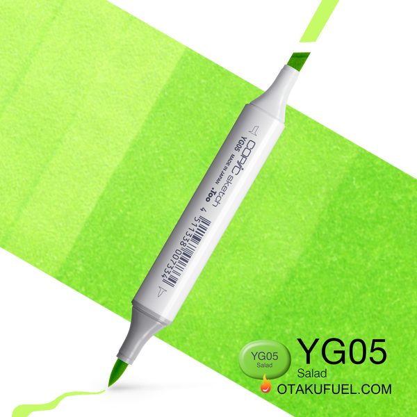 Copic Sketch YG05 Salad Marker <inline style="float: right; margin-right: 10px; background-color: rgb(209, 225, 141);">&nbsp;&nbsp;&nbsp;&nbsp;&nbsp;&nbsp; </inline>