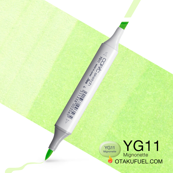 Copic Sketch YG11 Mignonette Marker <inline style="float: right; margin-right: 10px; background-color: rgb(229, 240, 208);">&nbsp;&nbsp;&nbsp;&nbsp;&nbsp;&nbsp; </inline>