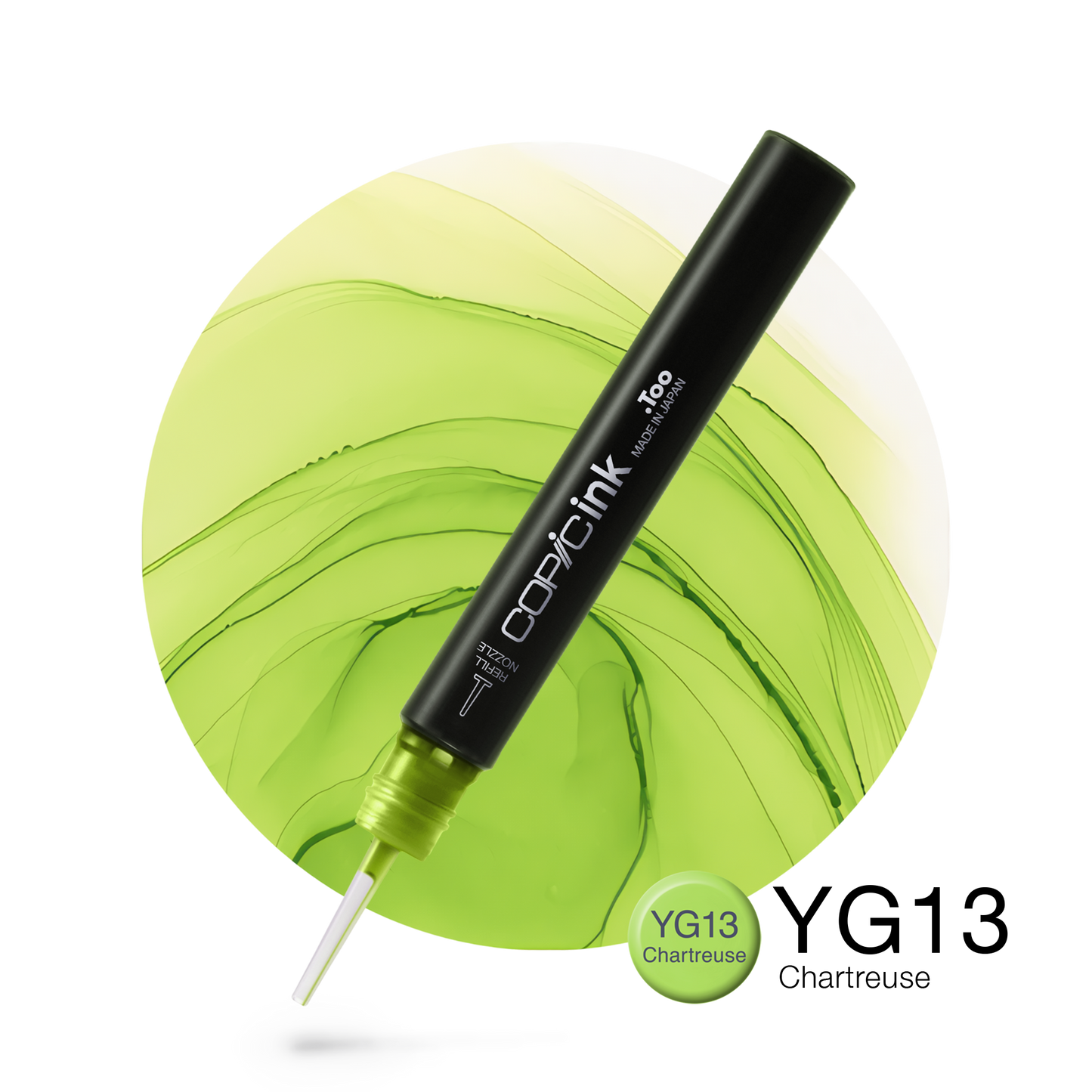 Copic Ink Refill YG13 Chartreuse <inline style="float: right; margin-right: 10px; background-color: rgb(206, 224, 152);">&nbsp;&nbsp;&nbsp;&nbsp;&nbsp;&nbsp; </inline>