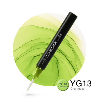 Copic Ink Refill YG13 Chartreuse <inline style="float: right; margin-right: 10px; background-color: rgb(206, 224, 152);">&nbsp;&nbsp;&nbsp;&nbsp;&nbsp;&nbsp; </inline>