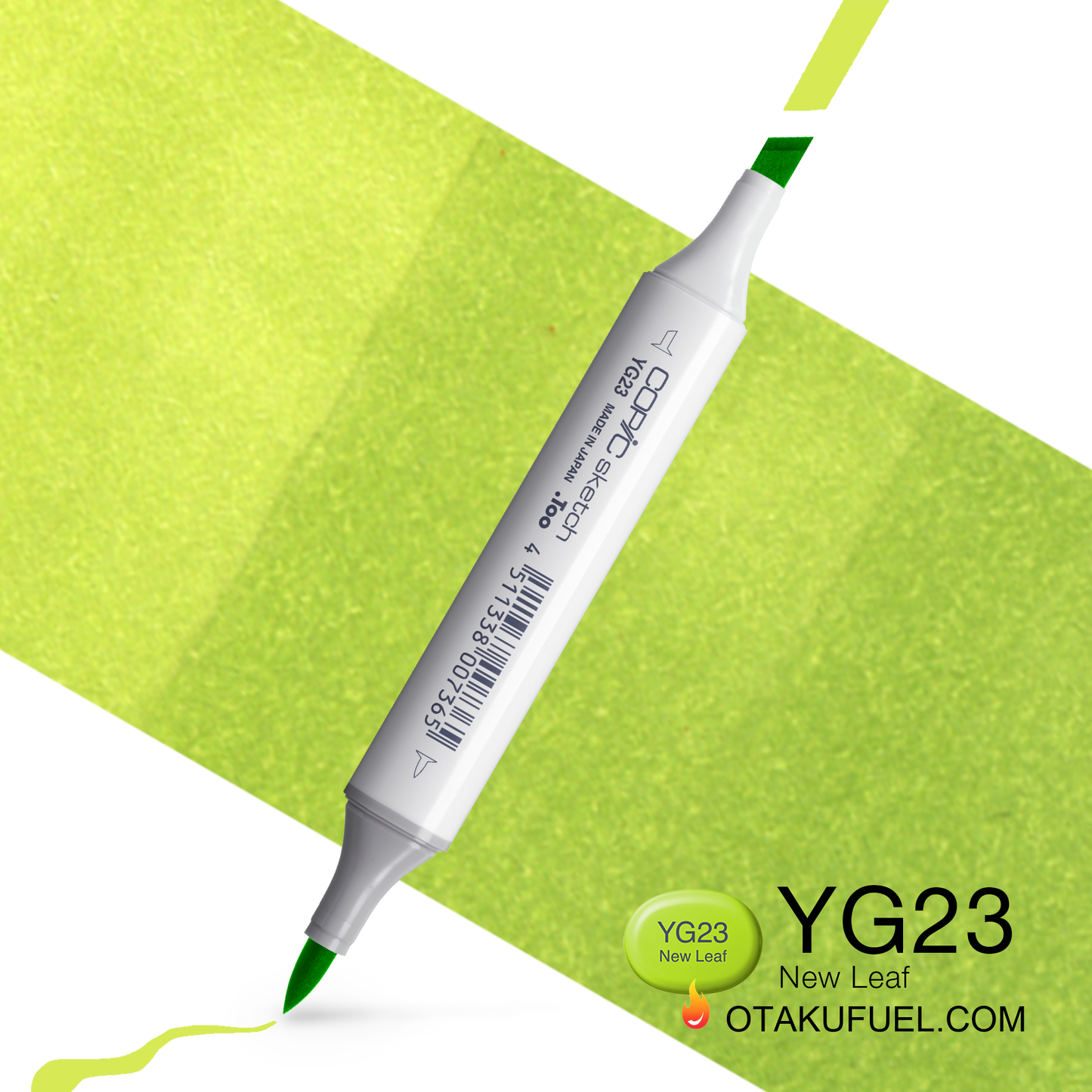 Copic Sketch YG23 New Leaf Marker <inline style="float: right; margin-right: 10px; background-color: rgb(231, 236, 146);">&nbsp;&nbsp;&nbsp;&nbsp;&nbsp;&nbsp; </inline>