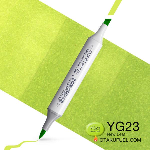 Copic Sketch YG23 New Leaf Marker <inline style="float: right; margin-right: 10px; background-color: rgb(231, 236, 146);">&nbsp;&nbsp;&nbsp;&nbsp;&nbsp;&nbsp; </inline>