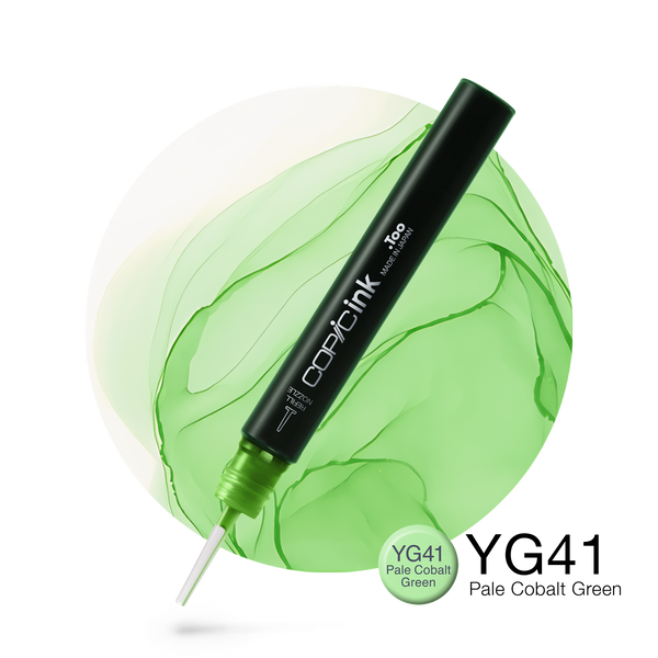 Copic Ink Refill YG41 Pale Cobalt Green <inline style="float: right; margin-right: 10px; background-color: rgb(180, 220, 183);">&nbsp;&nbsp;&nbsp;&nbsp;&nbsp;&nbsp; </inline>