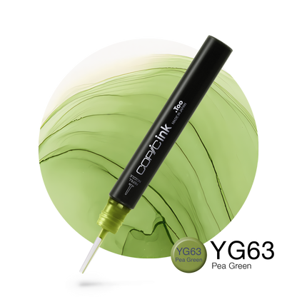 Copic Ink Refill YG63 Pea Green <inline style="float: right; margin-right: 10px; background-color: rgb(161, 203, 163);">&nbsp;&nbsp;&nbsp;&nbsp;&nbsp;&nbsp; </inline>