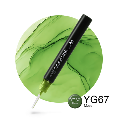 Copic Ink Refill YG67 Moss <inline style="float: right; margin-right: 10px; background-color: rgb(129, 191, 140);">&nbsp;&nbsp;&nbsp;&nbsp;&nbsp;&nbsp; </inline>