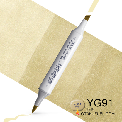 Copic Sketch YG91 Putty Marker <inline style="float: right; margin-right: 10px; background-color: rgb(218, 214, 176);">&nbsp;&nbsp;&nbsp;&nbsp;&nbsp;&nbsp; </inline>