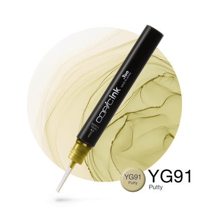 Copic Ink Refill YG91 Putty <inline style="float: right; margin-right: 10px; background-color: rgb(218, 214, 176);">&nbsp;&nbsp;&nbsp;&nbsp;&nbsp;&nbsp; </inline>