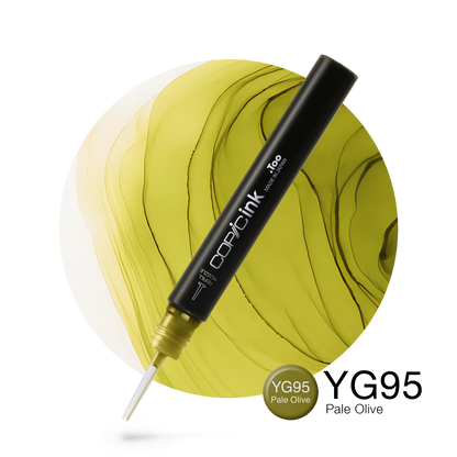 Copic Ink Refill YG95 Pale Olive <inline style="float: right; margin-right: 10px; background-color: rgb(95, 126, 58);">&nbsp;&nbsp;&nbsp;&nbsp;&nbsp;&nbsp; </inline>