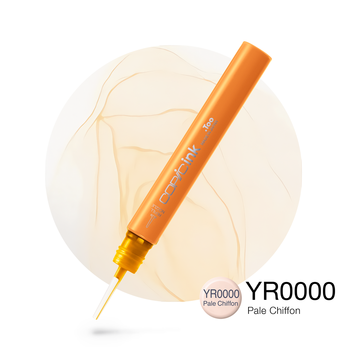 Copic Ink Refill YR0000 Pale Chiffon <inline style="float: right; margin-right: 10px; background-color: rgb(252, 232, 210);">&nbsp;&nbsp;&nbsp;&nbsp;&nbsp;&nbsp; </inline>