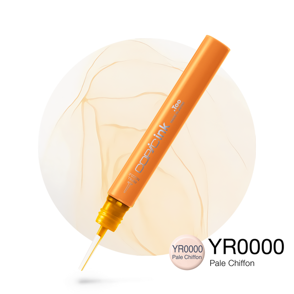Copic Ink Refill YR0000 Pale Chiffon <inline style="float: right; margin-right: 10px; background-color: rgb(252, 232, 210);">&nbsp;&nbsp;&nbsp;&nbsp;&nbsp;&nbsp; </inline>